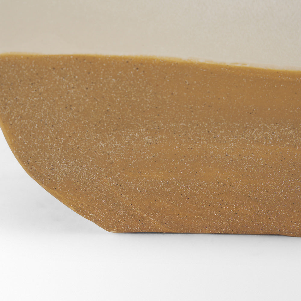 Mercana - Vania Short Off White w/ Tan Textured Ceramic Vase - 70990 view 8