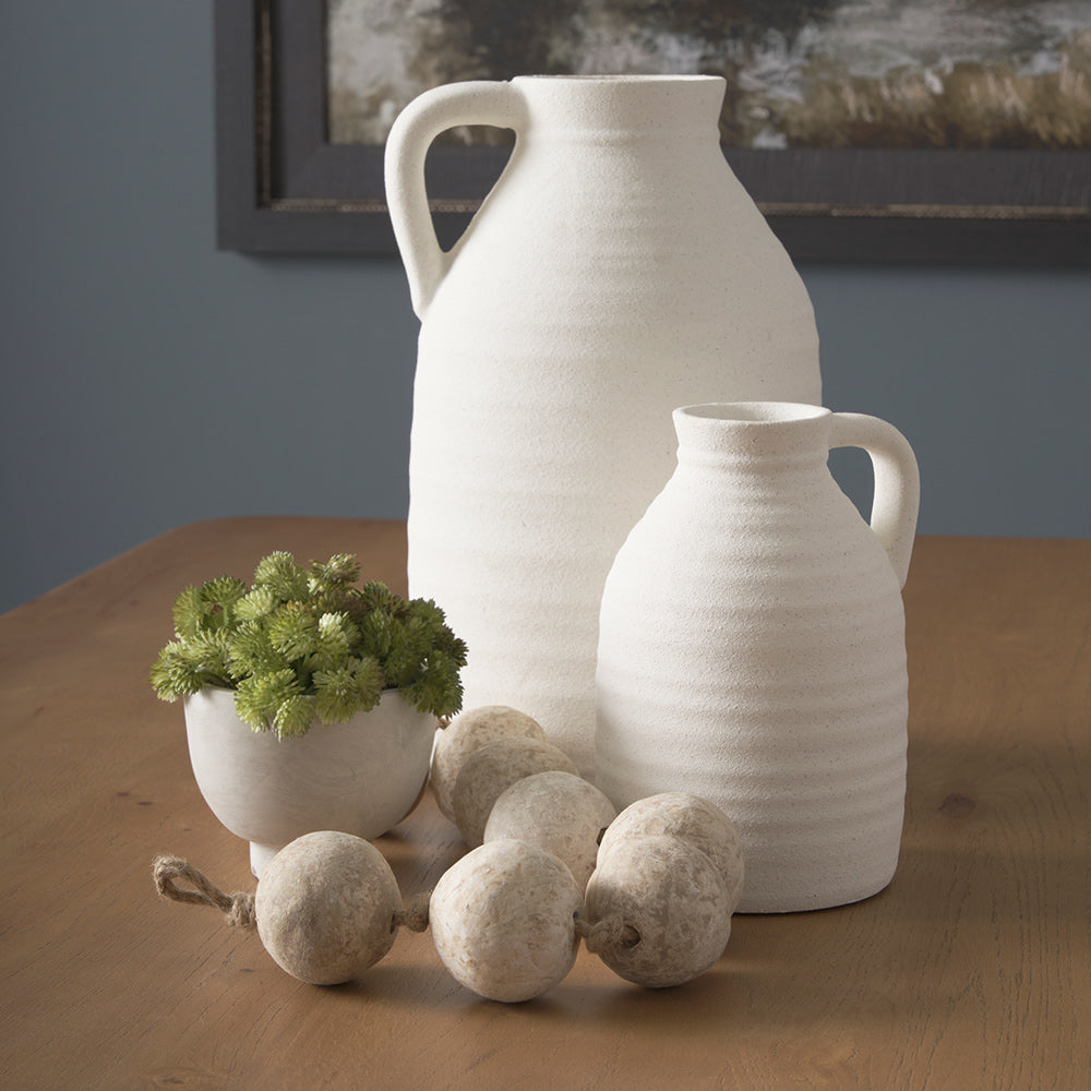 Mercana - Varamala Beige Paper Mache Sphere Garland - 71033 view 7