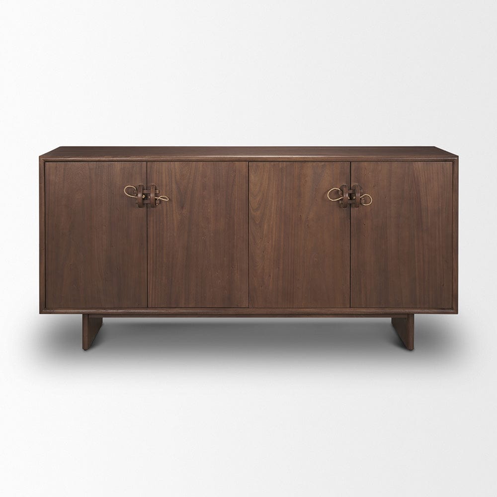 Mercana - Varenna 4 Door Dark Brown Wood w/ Rope Handles Sideboard - 71012 view 2