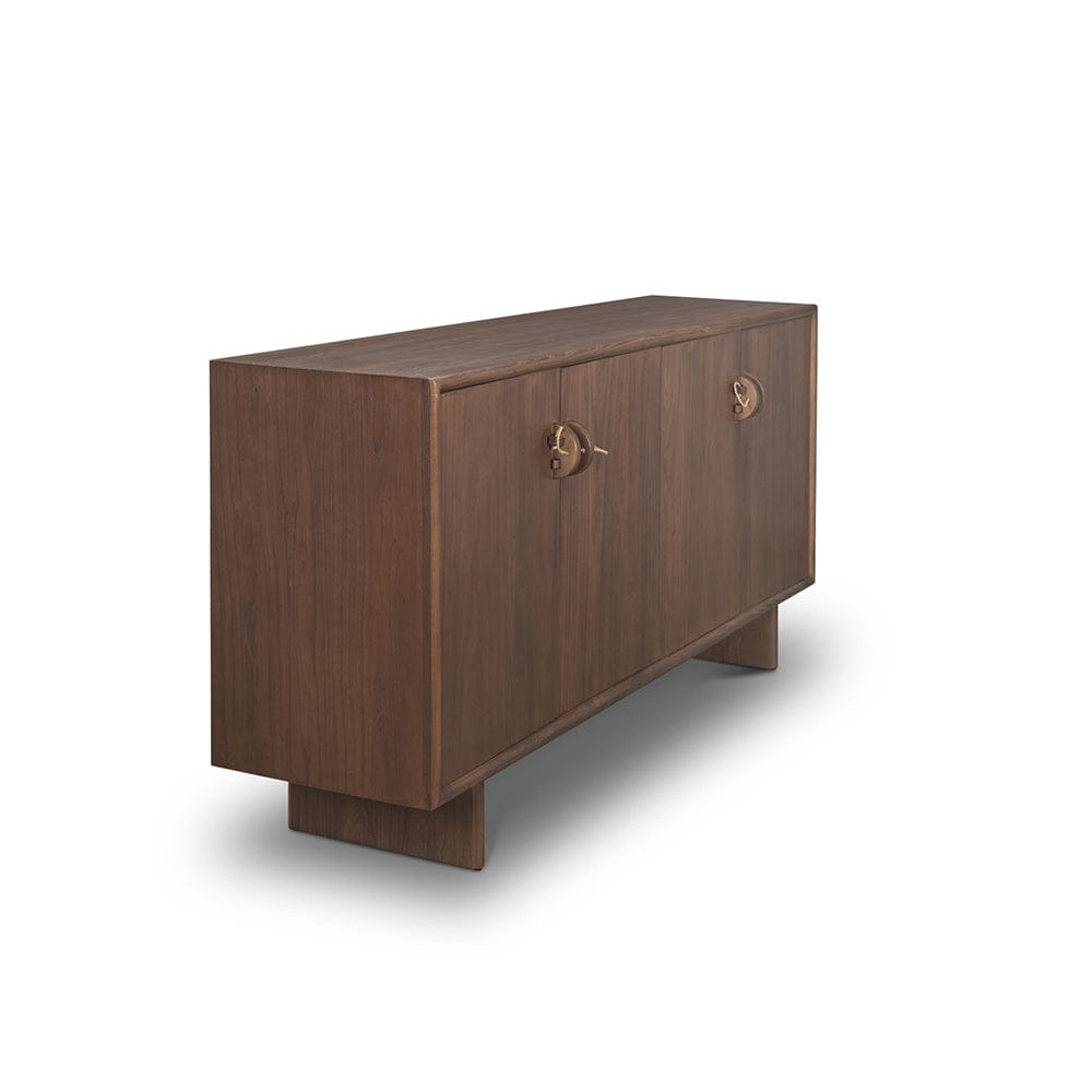 Mercana - Varenna 4 Door Dark Brown Wood w/ Rope Handles Sideboard - 71012 view 5