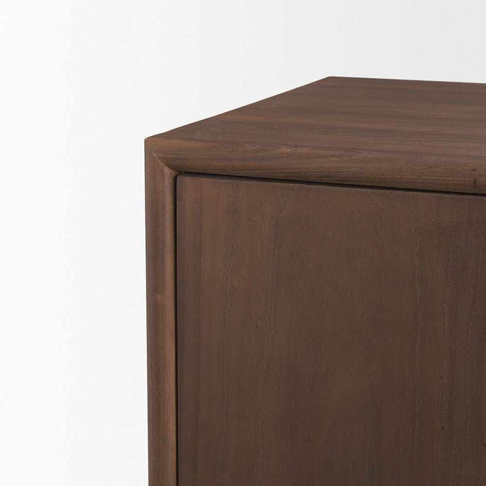 Mercana - Varenna 4 Door Dark Brown Wood w/ Rope Handles Sideboard - 71012 view 6