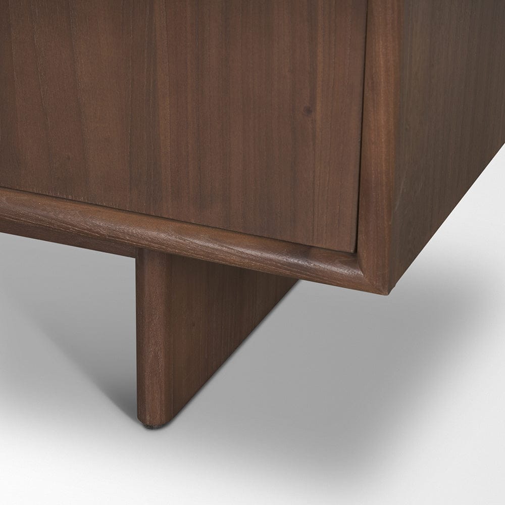 Mercana - Varenna 4 Door Dark Brown Wood w/ Rope Handles Sideboard - 71012 view 9