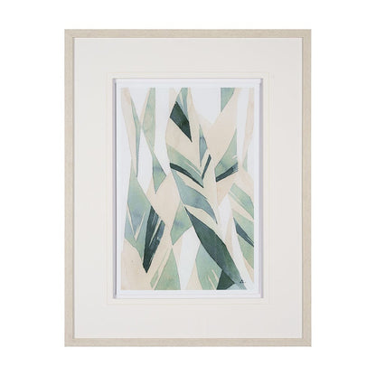 Mercana - Variegated Patterns I by Mercana Studio Hand Embellished Textured Framed Art Print Matted under Glas - 14499 view 1