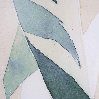 Mercana - Variegated Patterns II by Mercana Studio Hand Embellished Framed Art Print Matted under Glass - 14500 view 7