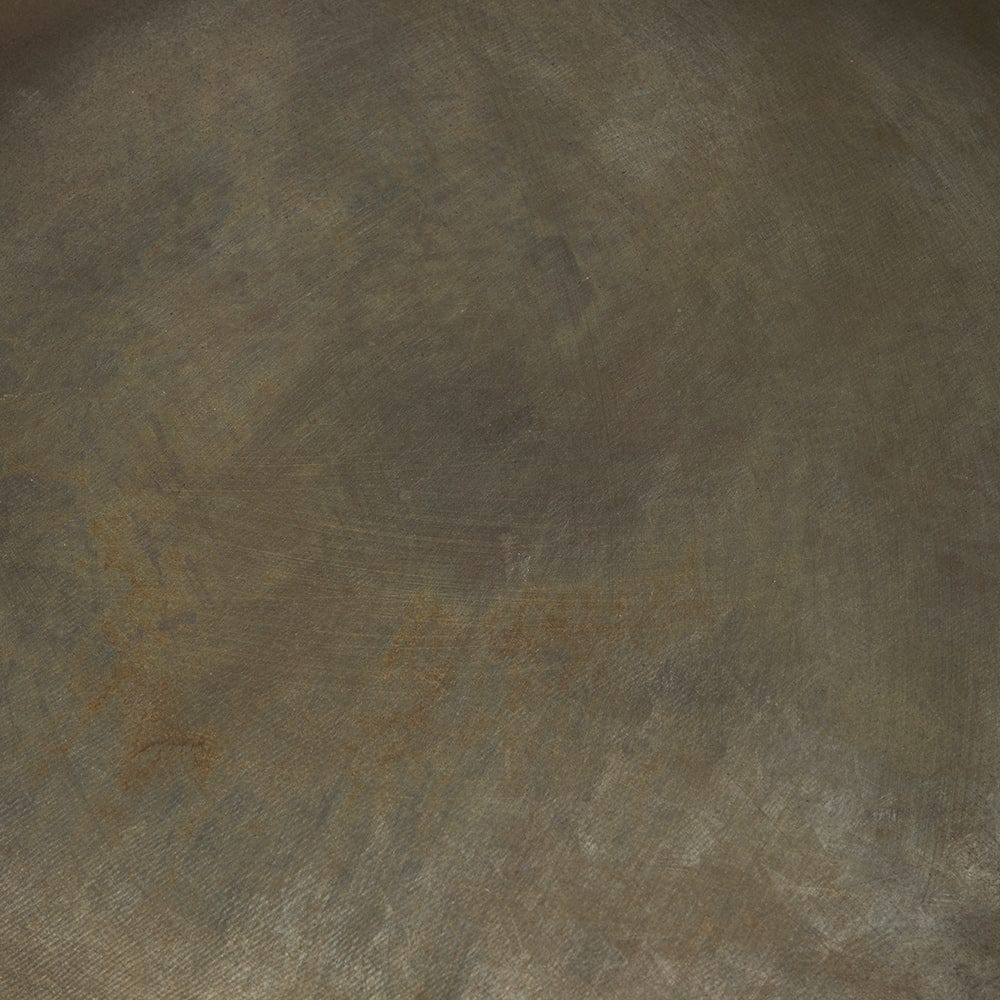 Mercana - Varun Round Antiqued Brass Metal Tray (Set of 2) - 70517 view 6