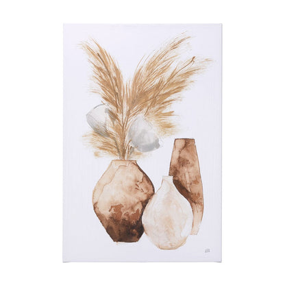 Mercana - Vase Gray Pods by Mercana Studio a Hand Embellished Textured Canvas - 102247-S view 1