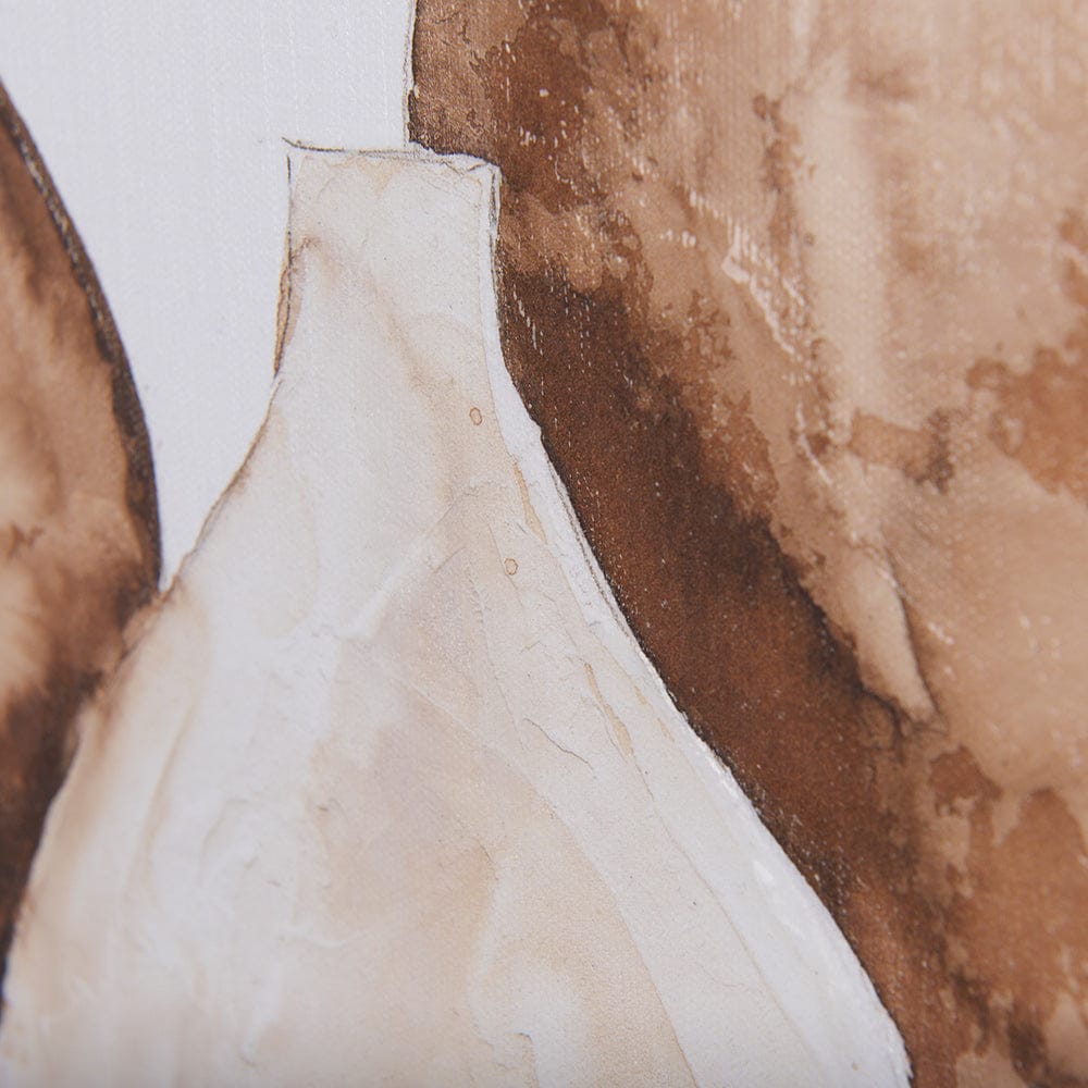 Mercana - Vase Gray Pods by Mercana Studio a Hand Embellished Textured Canvas - 102247-S view 6