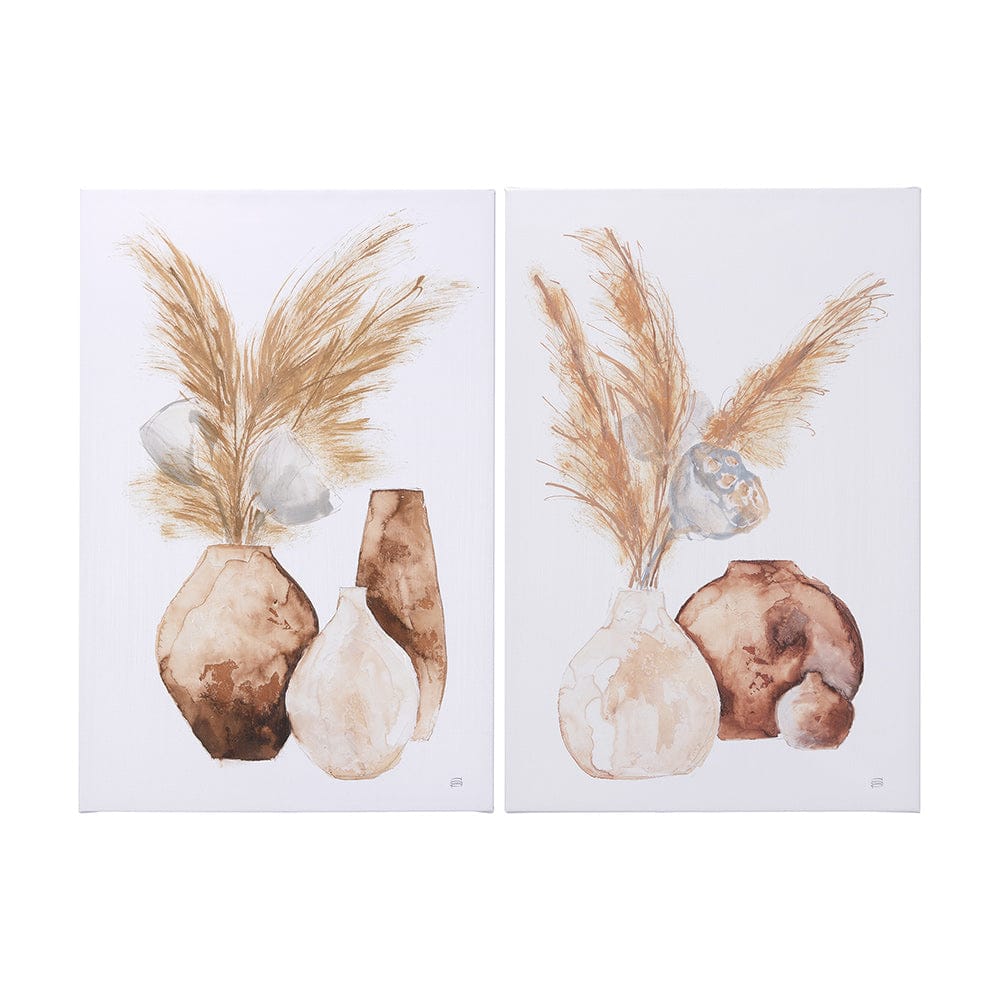 Mercana - Vase Gray Pods by Mercana Studio a Hand Embellished Textured Canvas - 102247-S view 9