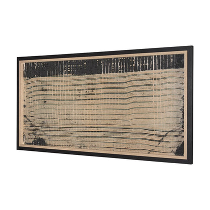 Mercana - Vertical Horizons by Mercana Studio a Hand Embellished Textured Framed Art Print - 15332 view 2