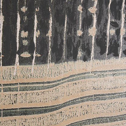 Mercana - Vertical Horizons by Mercana Studio a Hand Embellished Textured Framed Art Print - 15332 view 7