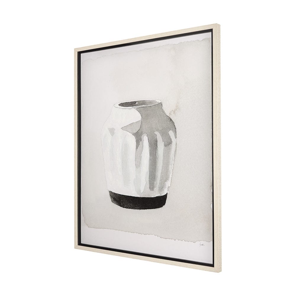 Mercana - VesseII by Mercana Studio a Hand Embellished Textured Framed Art Print Matted under Glass - 14619 view 2