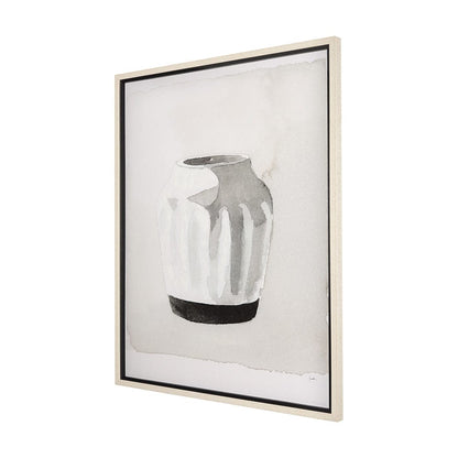 Mercana - VesseII by Mercana Studio a Hand Embellished Textured Framed Art Print Matted under Glass - 14619 view 2