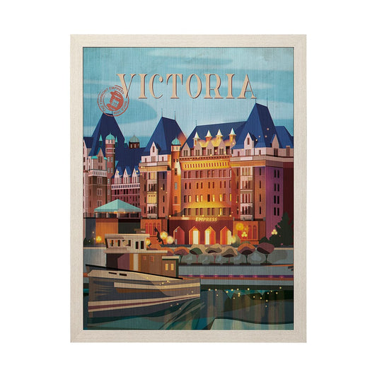 Mercana - Victoria Go Canada L by Mercana Studio a Hand Embellished Decograph Framed Art Print - 13730 view 1