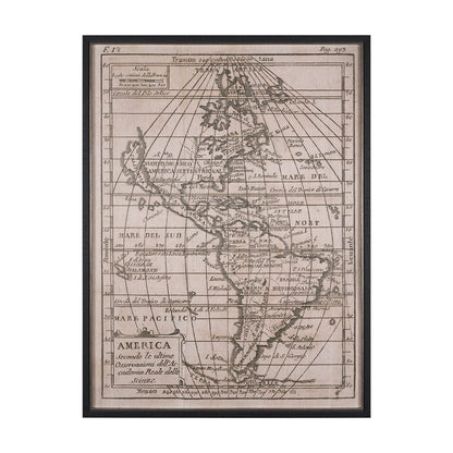 Mercana - Vintage America by Wild Apple Portfolio a Hand Embellished Framed Art Print - 15708 view 1