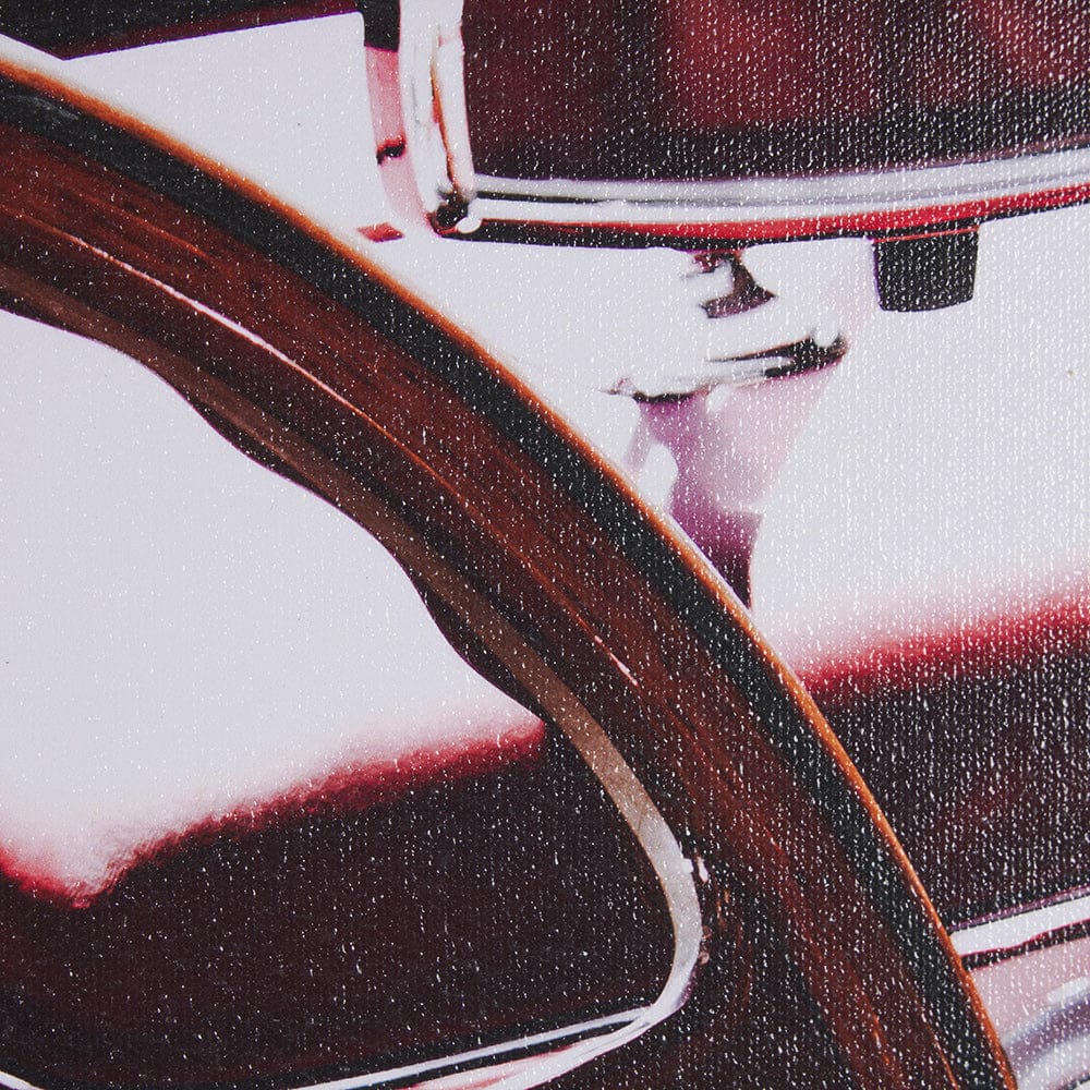 Mercana - Vintage Car by Magda Izzard a Hand Embellished Framed Art Print - 15738 view 7