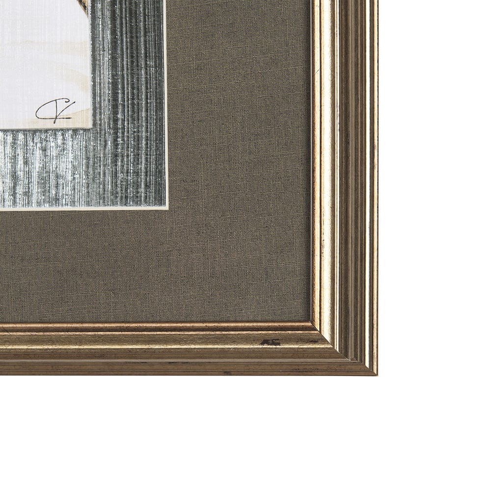 Mercana - Vintage Car Picture I by Mercana Studio Hand Embellished Textured Framed Art Print Matted under Glas - 14709 view 3