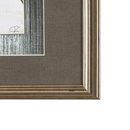 Mercana - Vintage Car Picture I by Mercana Studio Hand Embellished Textured Framed Art Print Matted under Glas - 14709 view 3