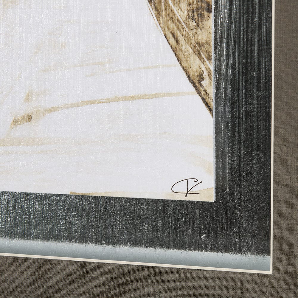 Mercana - Vintage Car Picture I by Mercana Studio Hand Embellished Textured Framed Art Print Matted under Glas - 14709 view 6