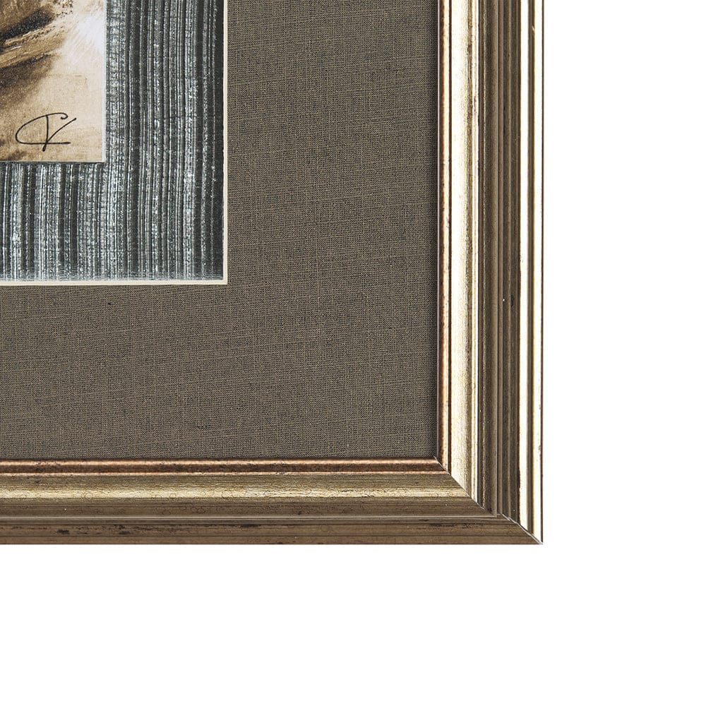 Mercana - Vintage Car Picture II by Mercana Studio Hand Embellished Framed Art Print Matted under Glass - 14710 view 3