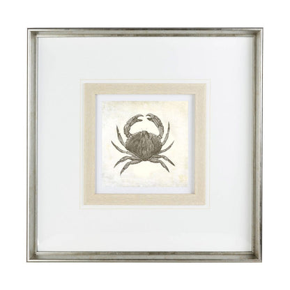 Mercana - Vintage Crab by Mercana Studio a Framed Art Print Matted under Glass - 12040 view 2