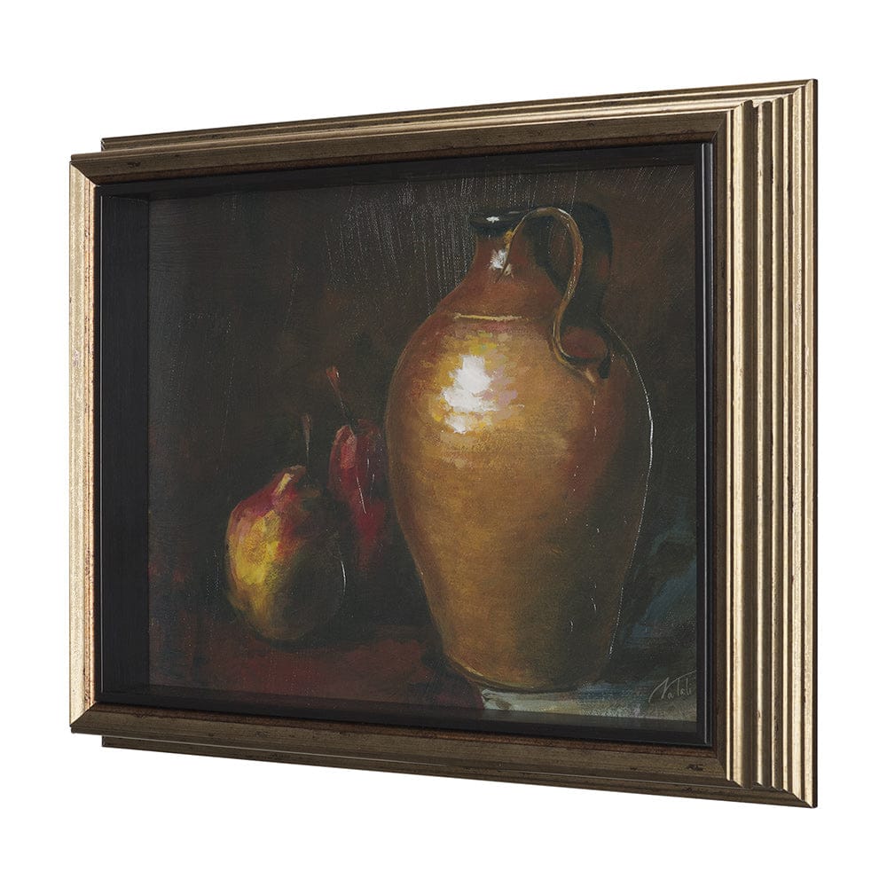 Mercana - Vintage Crock by Mercana Studio a Hand Embellished Framed Art Print (Set of 2) - 15753 view 2