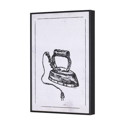 Mercana - Vintage Iron I by Mercana Studio a Hand Embellished Textured Framed Art Print - 15246 view 4