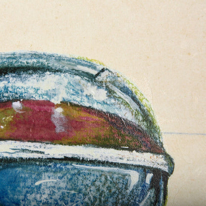 Mercana - Vintage Motor I by Mercana Studio a Hand Embellished Textured Canvas - 102348-S view 7