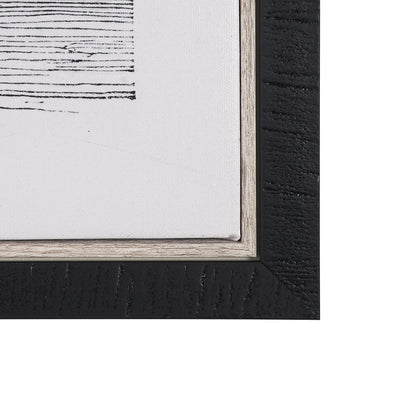 Mercana - Vintage Palm Tree Drawing V by Les Palmiers Histoire a Hand Embellished Textured Framed Canvas - 102682-FS view 3