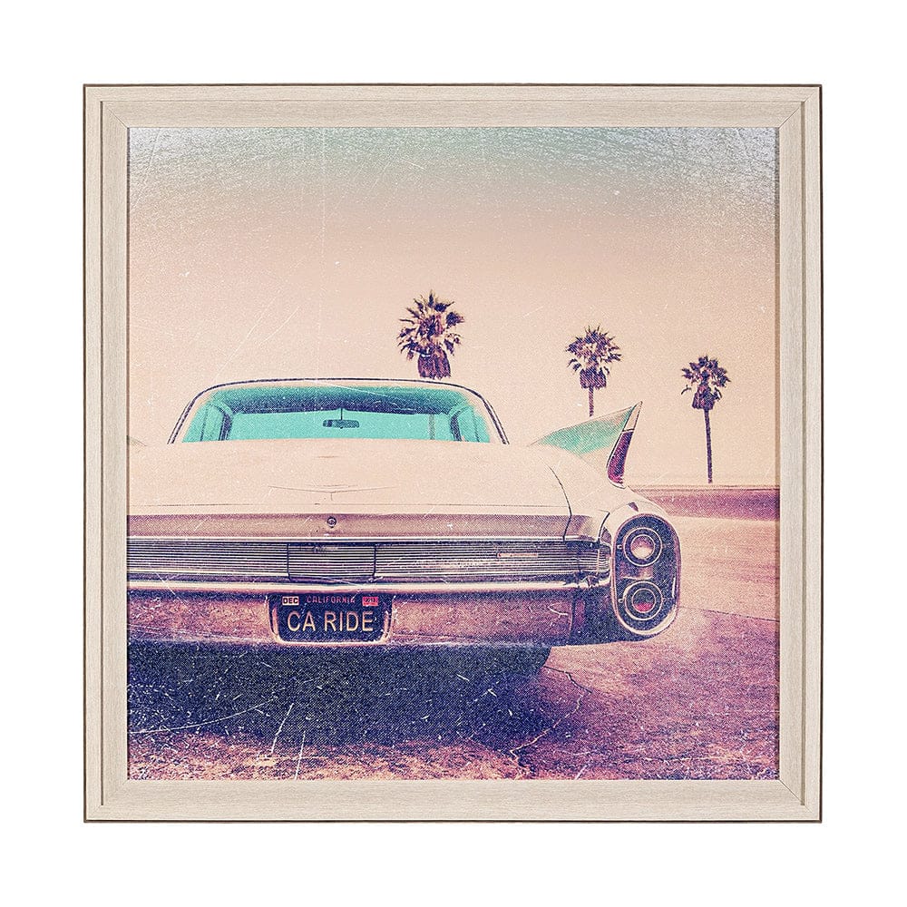 Mercana - Vintage Ride I by Thomas Brown a Hand Embellished Textured Framed Art Print - 13537 view 1