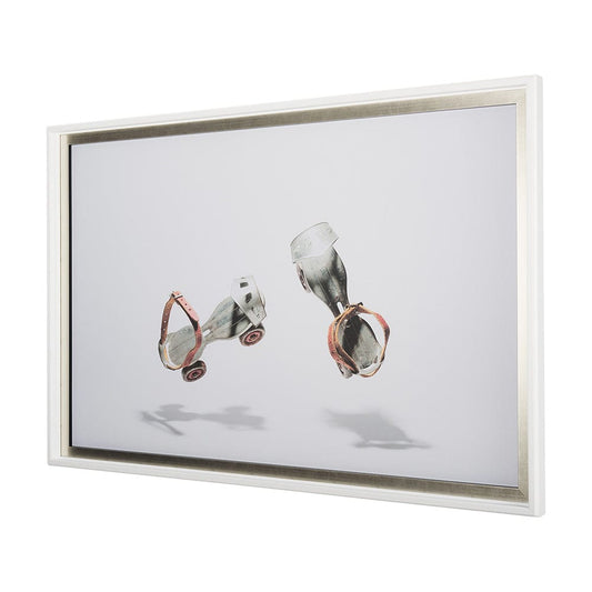Mercana - Vintage Roller Skates I by Natalia a Framed Art Print Matted under Glass - 14555 view 2