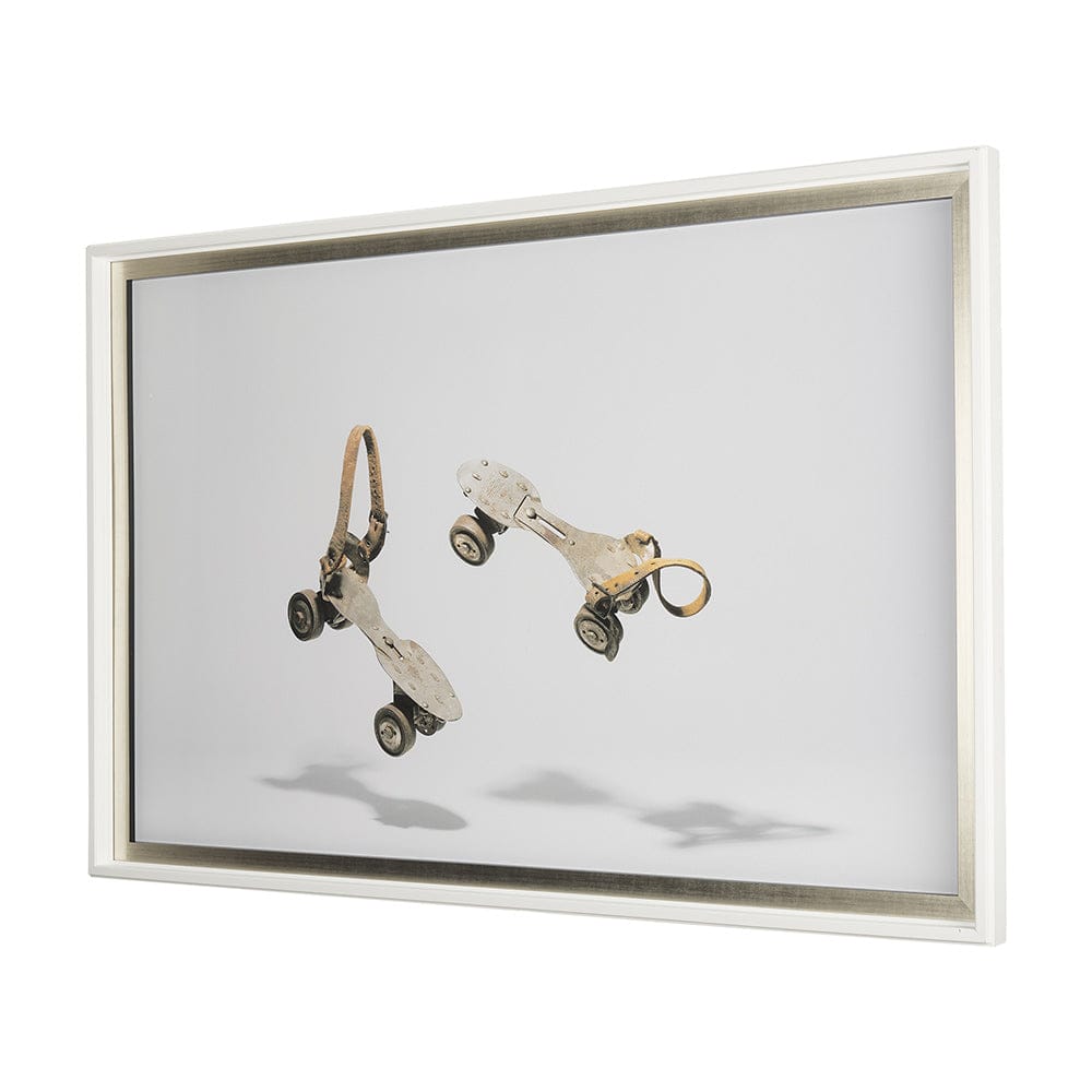 Mercana - Vintage Roller Skates II by Natalia a Framed Art Print Matted under Glass - 14556 view 2