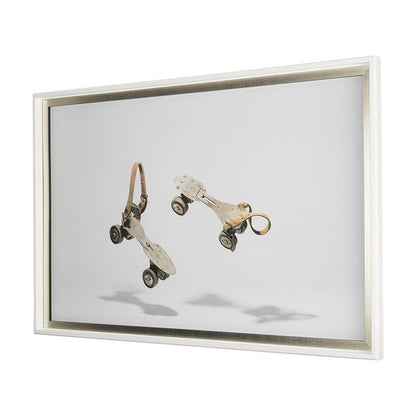 Mercana - Vintage Roller Skates II by Natalia a Framed Art Print Matted under Glass - 14556 view 2