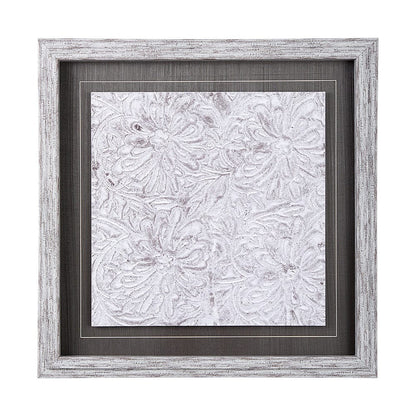 Mercana - Vintage Tile Collection II by Mercana Studio a Hand Embellished Textured Framed Art Print - 14049 view 1