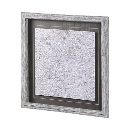 Mercana - Vintage Tile Collection II by Mercana Studio a Hand Embellished Textured Framed Art Print - 14049 view 2