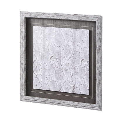 Mercana - Vintage Tile Collection III by Mercana Studio a Hand Embellished Textured Framed Art Print - 14050 view 2