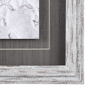 Mercana - Vintage Tile Collection III by Mercana Studio a Hand Embellished Textured Framed Art Print - 14050 view 3