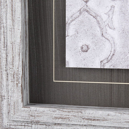Mercana - Vintage Tile Collection III by Mercana Studio a Hand Embellished Textured Framed Art Print - 14050 view 5
