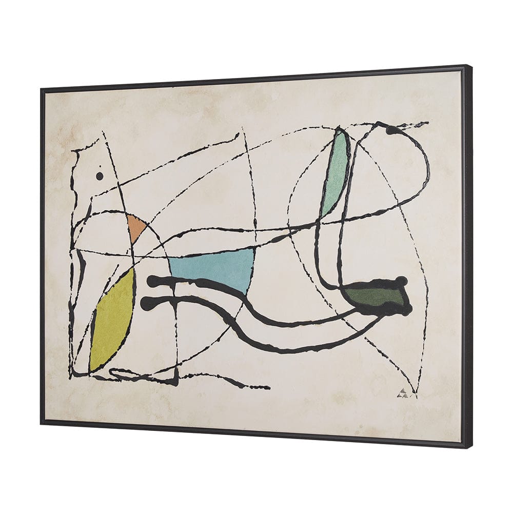 Mercana - Vintage Vibes II by Mercana Studio a Hand Embellished Textured Framed Canvas - 102637-FL view 2