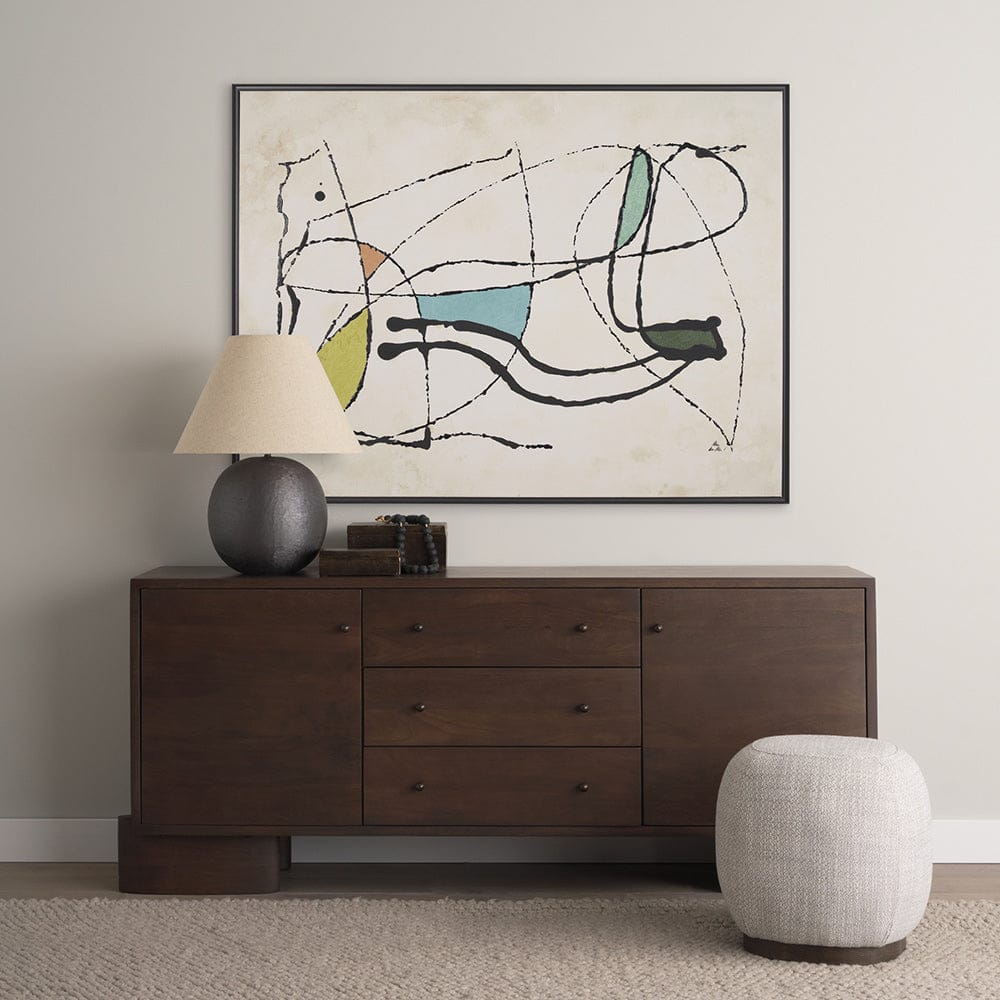 Mercana - Vintage Vibes II by Mercana Studio a Hand Embellished Textured Framed Canvas - 102637-FL view 8