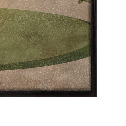 Mercana - Virginia Go USA SM by Mercana Studio a Hand Embellished Decograph Framed Art Print - 14397 view 3