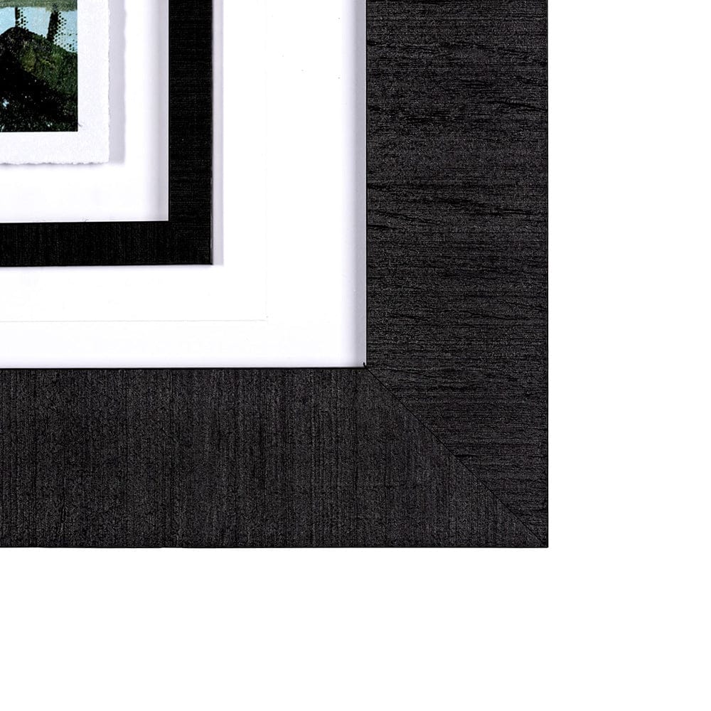 Mercana - Vista I by Mercana Studio a Hand Embellished Textured Framed Art Print Matted under Glass - 13310 view 3