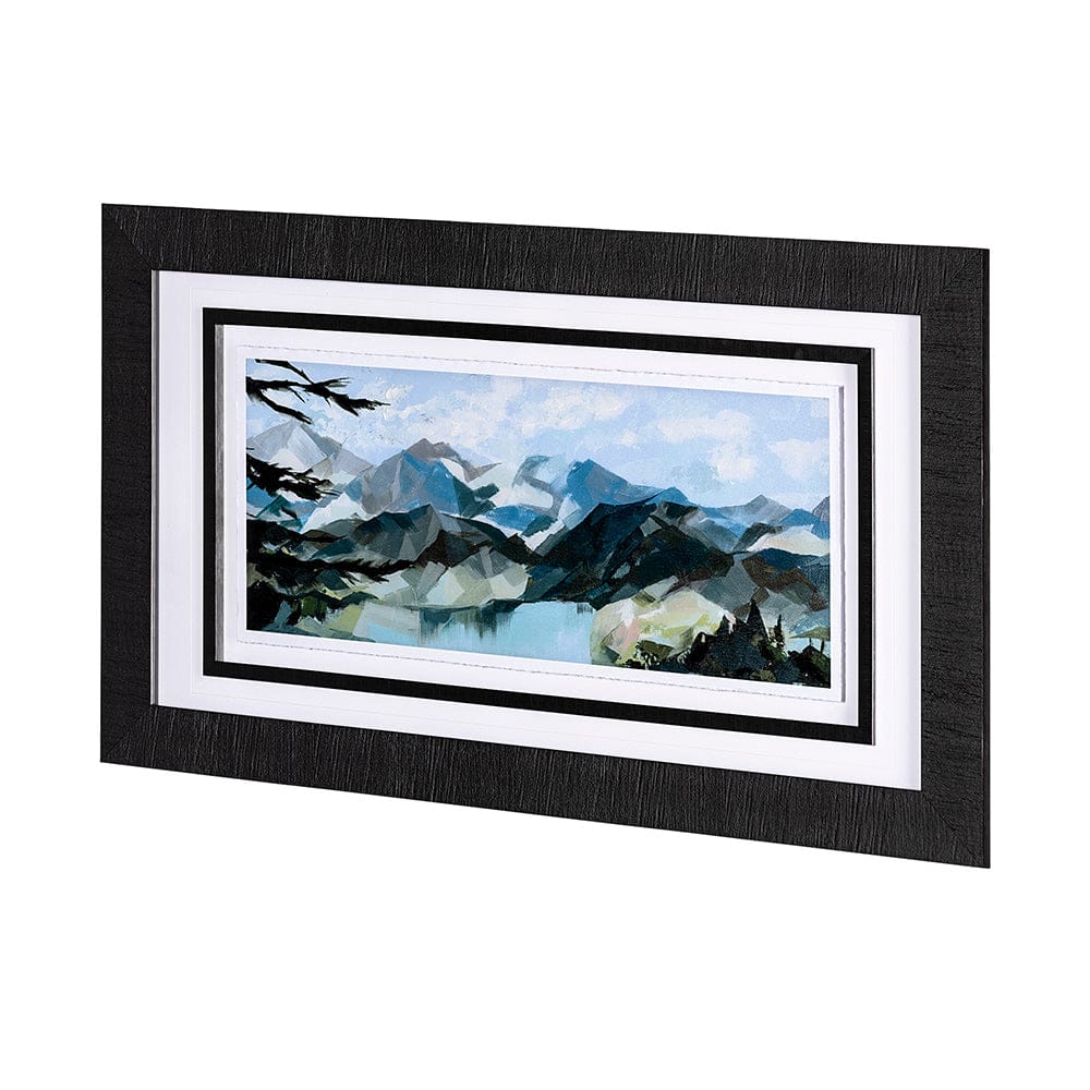 Mercana - Vista I by Mercana Studio a Hand Embellished Textured Framed Art Print Matted under Glass - 13310 view 5