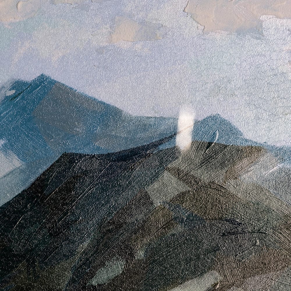Mercana - Vista II by Mercana Studio a Hand Embellished Textured Framed Art Print Matted under Glass - 13311 view 6