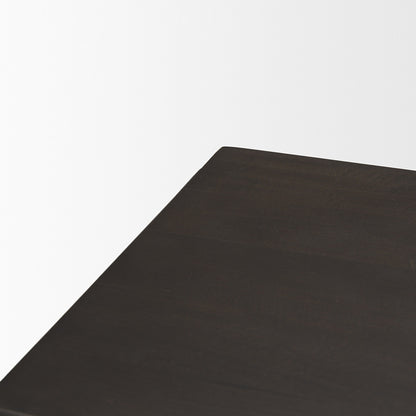 Mercana - Wagner Dark Brown Wood w/ Arched Design Accent Cabinet - 71040 view 7