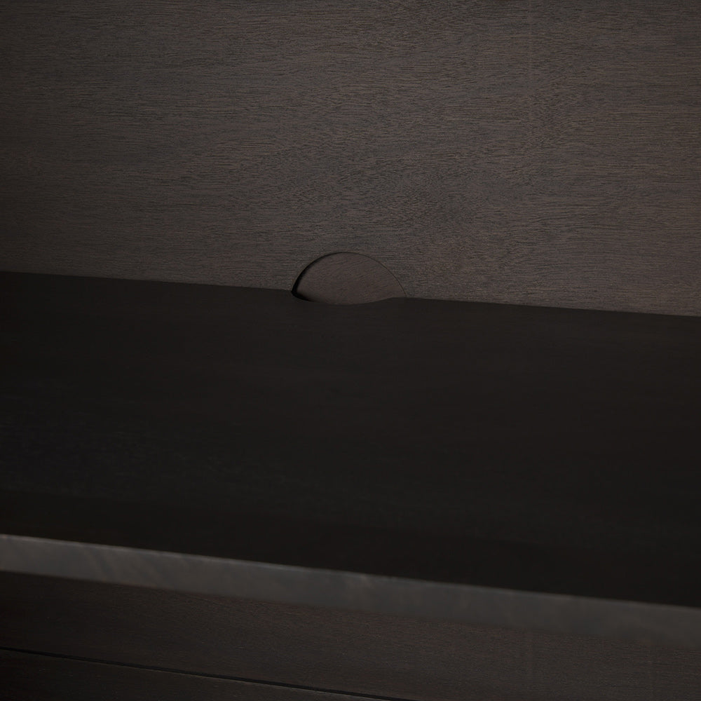 Mercana - Wagner Dark Brown Wood w/ Arched Design Accent Cabinet - 71040 view 9