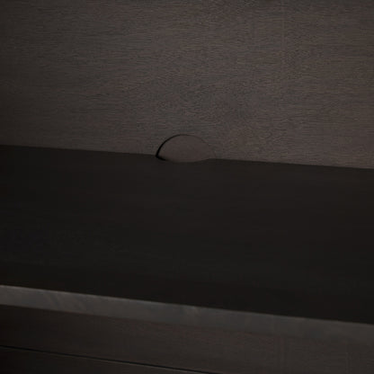 Mercana - Wagner Dark Brown Wood w/ Arched Design Accent Cabinet - 71040 view 9