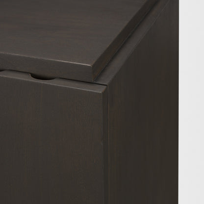 Mercana - Wagner Dark Brown Wood w/ Arched Design Accent Cabinet - 71040 view 12