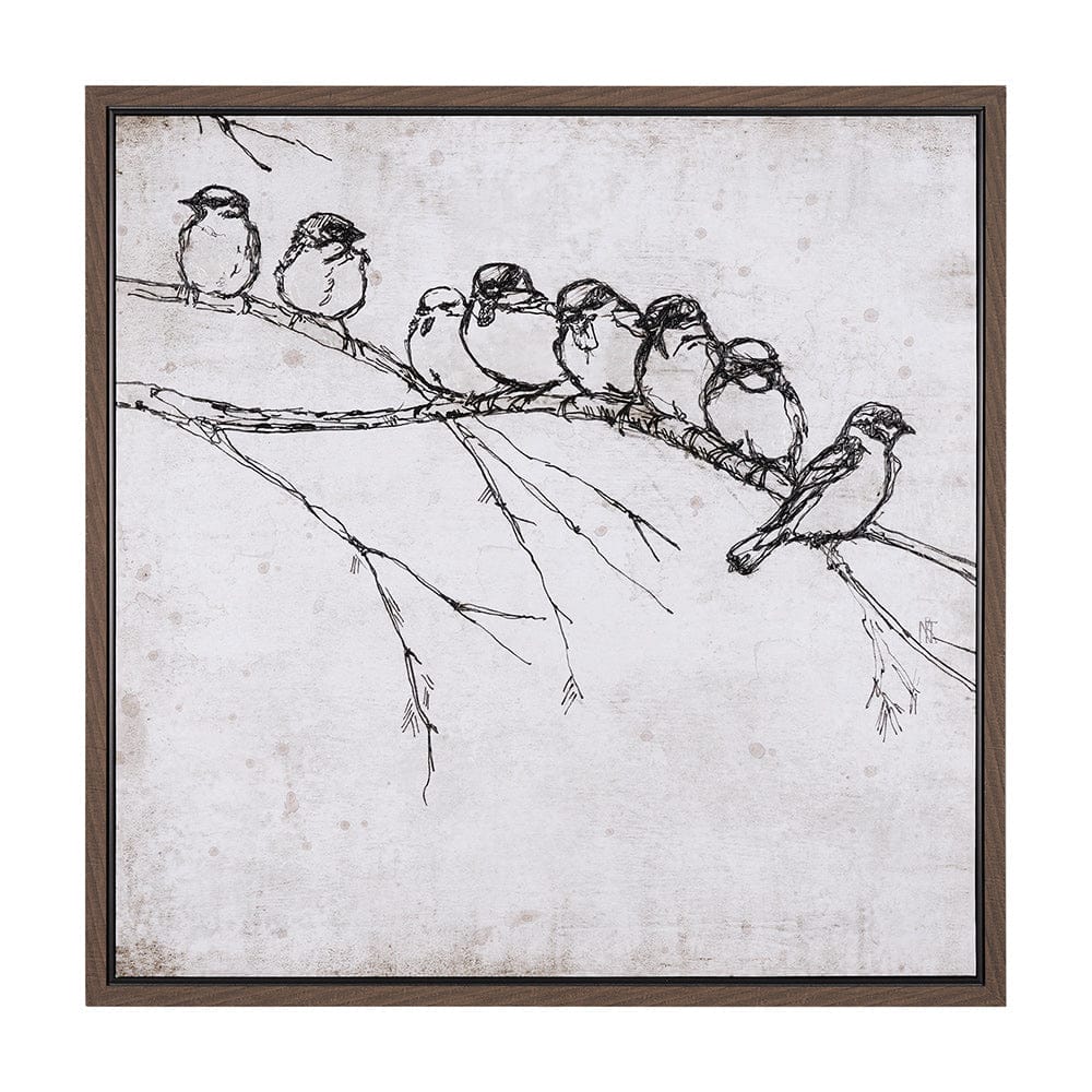 Mercana - Waiting for spring I by Mercana Studio a Hand Embellished Textured Framed Canvas - 102589-FL view 1