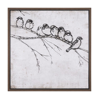 Mercana - Waiting for spring I by Mercana Studio a Hand Embellished Textured Framed Canvas - 102589-FL view 1