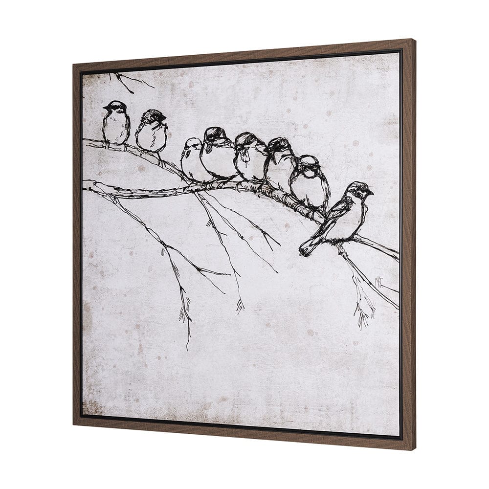 Mercana - Waiting for spring I by Mercana Studio a Hand Embellished Textured Framed Canvas - 102589-FL view 2